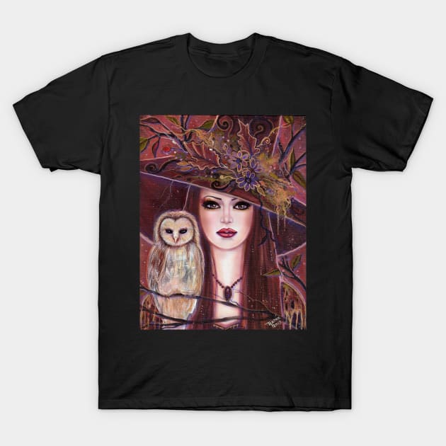 Cornelia witch art by Renee L Lavoie T-Shirt by ReneeLLavoie